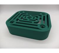 Kenwood Chef Attachment Holder for 5 Attachments Art Deco Style (Dark Green)