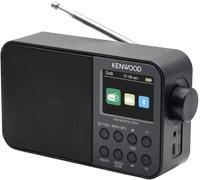 Kenwood CR-M30DAB-B Portable DAB+ Radio with Bluetooth, Built-in Battery & 6.1 cm Colour Display, Black
