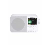 KENWOOD CR-M30DAB-W Portable DAB+ Radio with Bluetooth White