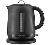 Kenwood Dawn Electric Kettle, 360° Swivel Base, Water Level Indicator, Cord Storage, Boil-Dry Protection, removable Filter, Capacity 1.7L, ZJP09.000BK, 3000W, Midnight Black