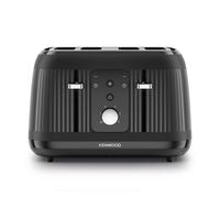 Kenwood Dawn Toaster, 4 Slot Toaster, Reheat, 5 Browning Settings, Defrost and Cancel Functions, Pull Crumb Tray, TFP09.?000BK, 1800W, Midnight Black