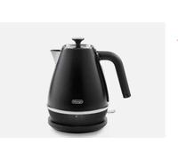 Kenwood Delonghi 1.7L Distinta X Stainless Steel Kettle Black