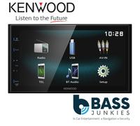 Kenwood DMX-120BT 6.8" Double Din Bluetooth Hands Free Media Receiver Car Stereo
