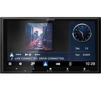 KENWOOD DMX-7525 DABS 6.8 Inch Digital Media AV Monitor with Bluetooth, Wireless Smartphone Connection and Integrated DAB Radio
