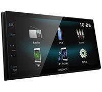 KENWOOD DMX120BT Digital Media Receiver with 17.3 cm High Gloss Touch Panel, Bluetooth, Android USB Mirroring, 4 x 50 Watt , Black