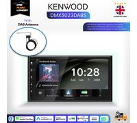 Kenwood DMX5023DABS 6.8" Touch Screen Car Stereo, CarPlay & Android Auto DAB+ BT