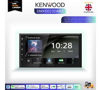 Kenwood DMX5023DABS 6.8" Touch Screen Car Stereo CarPlay & Android Auto, DAB+ BT