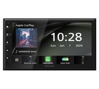 Kenwood DMX5023DABS 6.8” Wired CarPlay Android Auto Mirroring, DAB+ Radio Multi