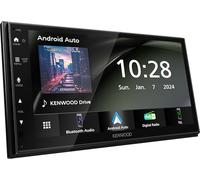 KENWOOD DMX5023DABS - 17.3 cm WSVGA (1024 x 600px) Moniceiver with DAB+/FM, CarPlay, Android Car, Apple & Android USB Mirroring, Bluetooth, Capacitive Touch Panel, DSP, 4 x 50 Watt, 3 x Pre-Out 2.5 V