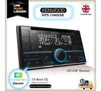 Kenwood DPX-7300DAB Double DIN DAB+ Bluetooth CD USB Alexa Car Stereo Receiver
