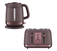 Kettle 1.7L & 4 Slice Toaster Set, Dusk Kenwood Purple 2 Pack