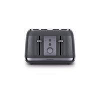 Kenwood Dusk Toaster, 4 Slot Toaster, Reheat, 5 Browning Settings, Defrost and Cancel Functions, Pull Crumb Tray, TFP30.000GY, 1800W, Slate Grey