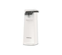 Kenwood Electric Can Opener CAP80.000WH, Multifunctional 3-in-1 Kitchen Aid with Integrated Knife Sharpener, Can Opener and Bottle Opener, with Cable Winder, White