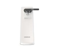 Kenwood Electric Can Opener CAP80.000WH, Multifunctional Kitchen Assistant 3-in-1 with Integrated Knife Sharpener, Can Opener and Bottle Opener, with Cord Storage, White