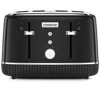Kenwood Elegancy 4 Slot Toaster, 1800 W, Cord Storage, Black - TFP10.A0BK