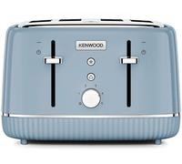Kenwood Elegancy 4 Slice Toaster, Extra-Wide Slots, Cord Storage, Blue - TFP10.A0BG