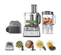 Kenwood FDM71.450SS MulticolorPro Express Weigh food processor with 8 accessories, adjustable speed with pulse function, integrated digital scale, capacity 3 l, Silver,Silver.
