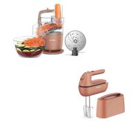 Kenwood Go Food Processor & Hand Mixer Set, Red