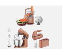 Kenwood Go Food Processor, Stand & Hand Mixer Storm Clay Red