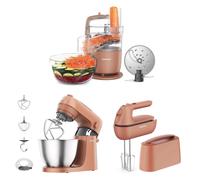 Kenwood Go Food Processor, Stand Mixer & Hand Mixer Set, Red