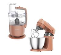 Kenwood Go Food Processor, Stand Mixer Storm Clay Red