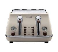 KENWOOD Icona Vintage Toaster Beige in Cream Kenwood Cream