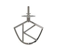 Kenwood K-Hook KAT50.000SS, Accessories Kitchen Appliances, Stirring Element Suitable for All Chef Food Processors, Dishwasher Safe, Stainless Steel, Silver