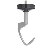 Kenwood KAT73.000CA Aluminium Dough Hook, Accessories for Kenwood Kitchen Appliances, Food Processors, Mixing Hooks Suitable for All Chef XL Food Processors, Dishwasher Safe, Aluminium, Silver