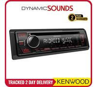 Kenwood KDC-130UR Car CD Receiver MP3 Stereo With Front USB & AUX Input