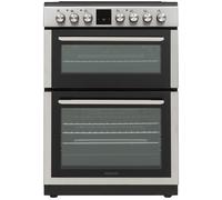 KENWOOD KDC60SS25 60 cm Electric Ceramic Cooker with AirFry - Inox, Silver/Grey,Black
