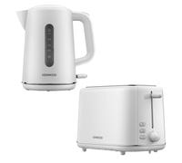 Kenwood Kettle 1.7 & 2 Slice Toaster Set, Abbey Lux , White
