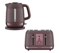 KENWOOD Kettle 1.7L & 4 Slice Toaster Set, Dusk in Purple | Size: 2 Pack Kenwood Purple 2 Pack