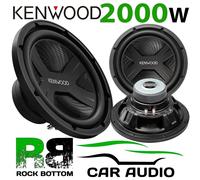 Kenwood Car Audio KFC-PS3017W PS-series 30cm 12" 2000w Single VC 4Ohm Subwoofer