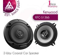 Kenwood Speakers 2 Way 13 cm Black KFC-S1366