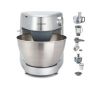 Kenwood KHC29.P0SI Prospero Planetary Kneader, included 1.2L glass blender and 3 mixing hooks, 1000 W, 4.3 Liters, 30 Decibels, Plastic, Silver