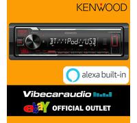Kenwood KMM-BT206 - Mechless USB Bluetooth Stereo Spotify & Alexa Ready