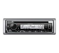 KENWOOD KMR-D382BT Car & Marine Stereo Single Din, Bluetooth Audio, CD USB MP3, AUX IN, AM FM Radio SiriusXM Ready, Weatherproof, Multi-Colour Lighting