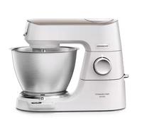 Kenwood Titanium Chef Baker, Kitchen Machine with K-Whisk, Stand Mixer with Kneading Hook, Whisk and 5L Bowl, KVC65.001WH, Power 1400W, White