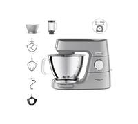 KENWOOD KVC85.124.SI - Titanium Chef Baker pastry robot - 2 stainless steel bowls 3.5L and 5L - Integrated scale 6kg - Blender 1.8L -