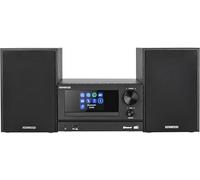 Kenwood M-7000S-B Black Micro System with Bluetooth, USB, CD and Dab + FM Radio