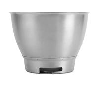 Kenwood Mixing Bowl, Stainless Steel Bowl Chef Elite Food Processor Accessories 4,6 Liter Silver
