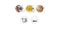 Kenwood KHC30 - Stand Mixer for Easy Baking and Kneading, Electronic Speed Control, Planetary Mixing, Stainless Steel Bowl, 3-Piece Tool Set, Splash Guard, Compact Design, White