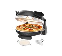 Kenwood My Pizzeria KP010.000BK Pizza Oven, 1500W, 400°C - Black
