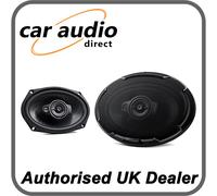 Kenwood Performance Series KFC-PS6976 550W 6" x 9" 3 Way Full Range Speakers