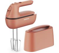 HMP40.000RD QuickMix Go Hand Mixer with Kneaders - Clay Red