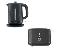 Kenwood Ripple 1.5L Kettle & 2 Slice Toaster Black