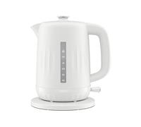 Kenwood Ripple Kettle ZJP06.000WH, Electric Kettle with 360° Swivel Base, Water Level Indicator, Cord Storage, Boil-Dry Protection, removable Filter, Capacity 1.5L, 3000W, Pure White