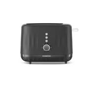 Kenwood Ripple Toaster TCP06.000BK, 2 Slot Toaster with 7 Browning Settings, Reheat, Defrost and Cancel Functions, Pull Crumb Tray, Cord Storage, 850W, Midnight Black