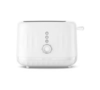 Kenwood Ripple Toaster TCP06.000WH, 2 Slot Toaster with 7 Browning Settings, Reheat, Defrost and Cancel Functions, Pull Crumb Tray, Cord Storage, 850W, Pure White