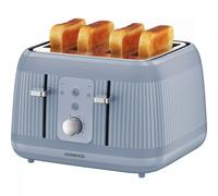 Kenwood Dawn Toaster, 4 Slot Toaster, Reheat, 5 Browning Settings, Defrost and Cancel Functions, Pull Crumb Tray, TFP09. 000BL, 1800W, Stone Blue
